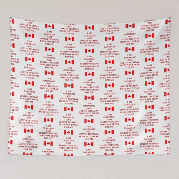 Item preview, Fuck Trudeau Canadian flag designed and sold by FforFlying1802.
