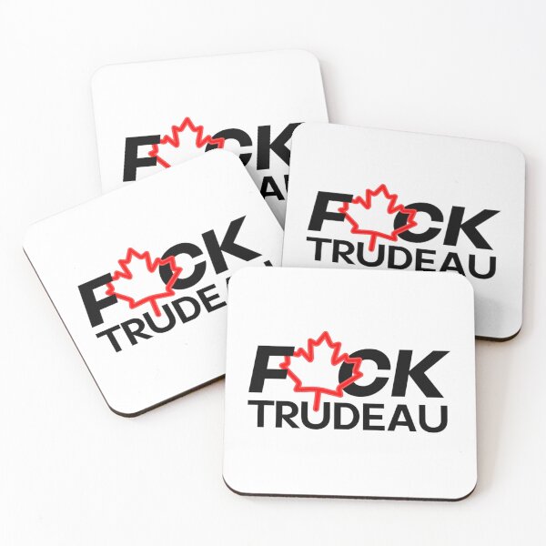 Item preview, Fuck Trudeau black designed and sold by FforFlying1802.