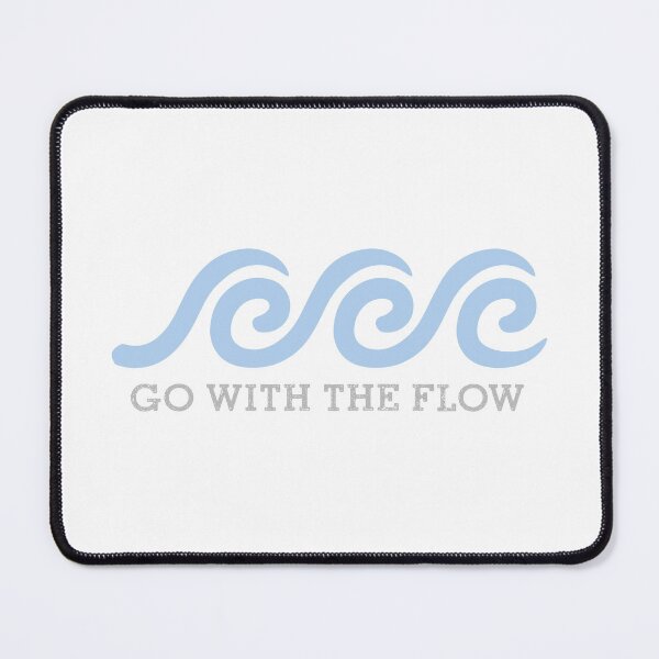 Item preview, go with the flow, waves, summertime designed and sold by Pau Baz.
