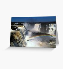 Iguazú Falls Greeting Card