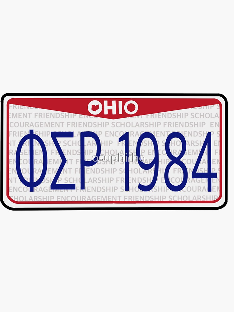 Plate Sticker By Osuphirho Redbubble 7430