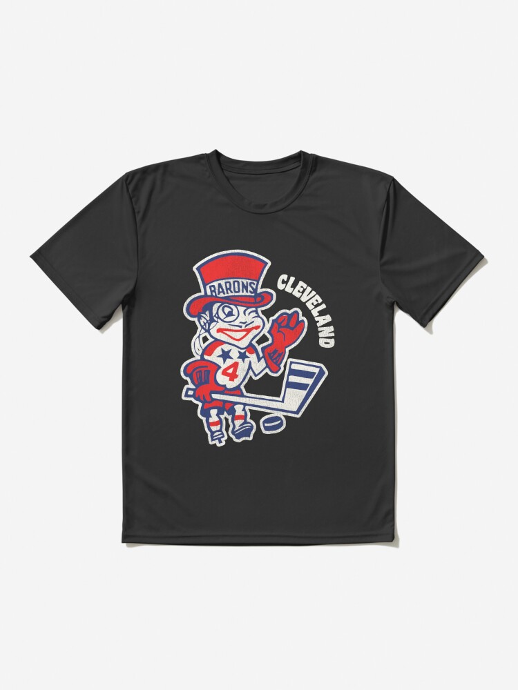 cleveland Barons hockey mascot shirt