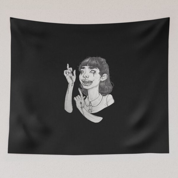 Item preview, ScaryGirlArte de InsideBrainCo designed and sold by InsideBrainCo.