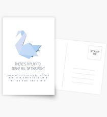 Prison Break Origami Postcards