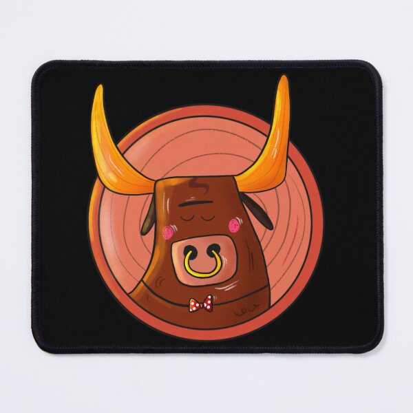Item preview, The Calm Bull  designed and sold by Cartoon Chase.