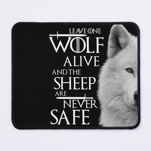 Item preview, Leave one wolf alive and sheep are never safe - white designed and sold by cir8.