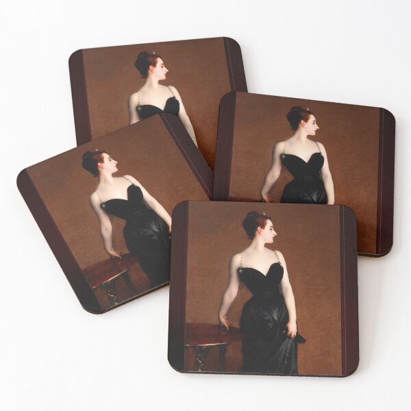 Item preview, Portrait Of Madame X by John Singer Sargent Remastered Xzendor7 Classical Fine Art Old Masters Reproductions designed and sold by Xzendor7 Digital Art Creations.