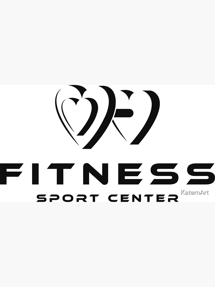 "Love Fitness sport center" Poster for Sale by KaternArt Redbubble