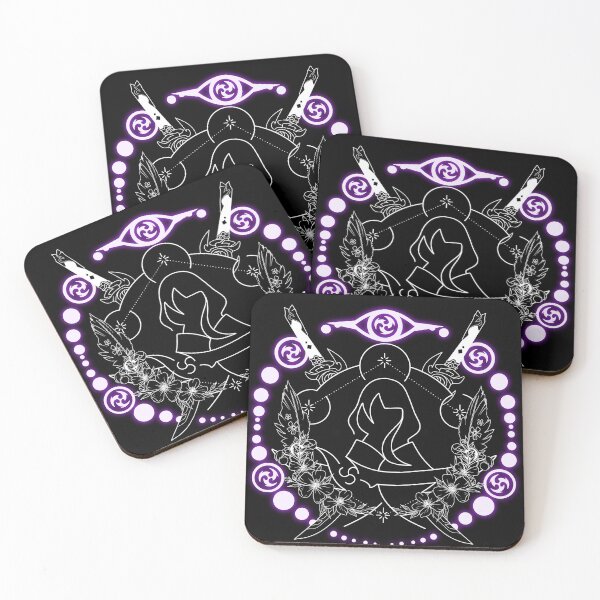 Item preview, Raiden Shogun Constellation Design White designed and sold by KyasurinShop.
