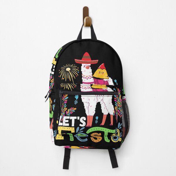 Item preview, Let's fiesta Cinco de Mayo funny llama and nacho Gift For women kids designed and sold by markosss.