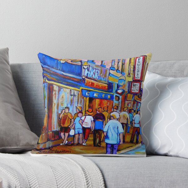 Artikelvorschau, SHOPPING AUF RUE ST.LAURENT SHOPS UND DELIS MONTREAL MALEREI UND DRUCKE ZUM VERKAUF entworfen und verkauft von Carole  Spandau.