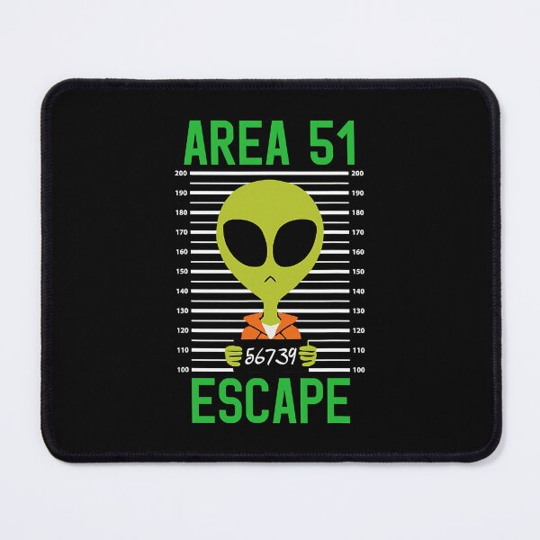Item preview, Storm Area 51 Funny Alien Escape UFO designed and sold by shannange.