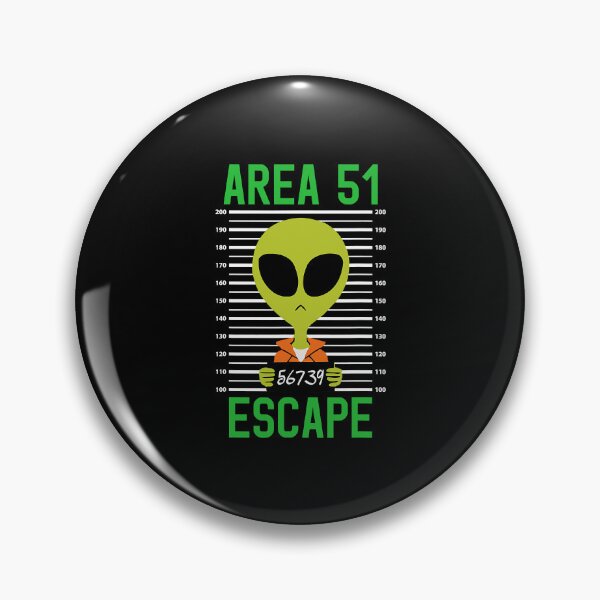 Item preview, Storm Area 51 Funny Alien Escape UFO designed and sold by shannange.