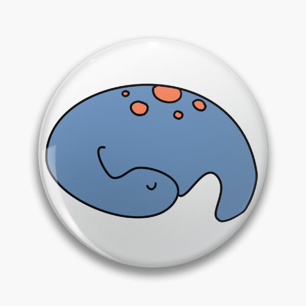 Item preview, Blue and orange dinosaur designed and sold by SerenaVisualArt.