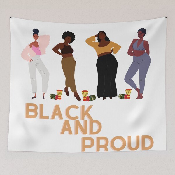 Item preview, Black And Proud designed and sold by fouzy.