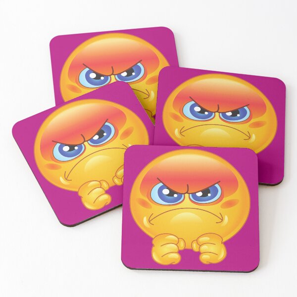 Item preview, Angry emoji sticker designed and sold by Subhash1562.