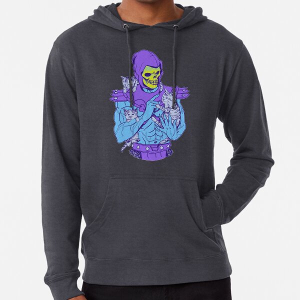 Skeletor, Masters of the Meowniverse. Lightweight Hoodie