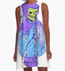 Skeletor, Meister des Meuniversums. A-Linien Kleid