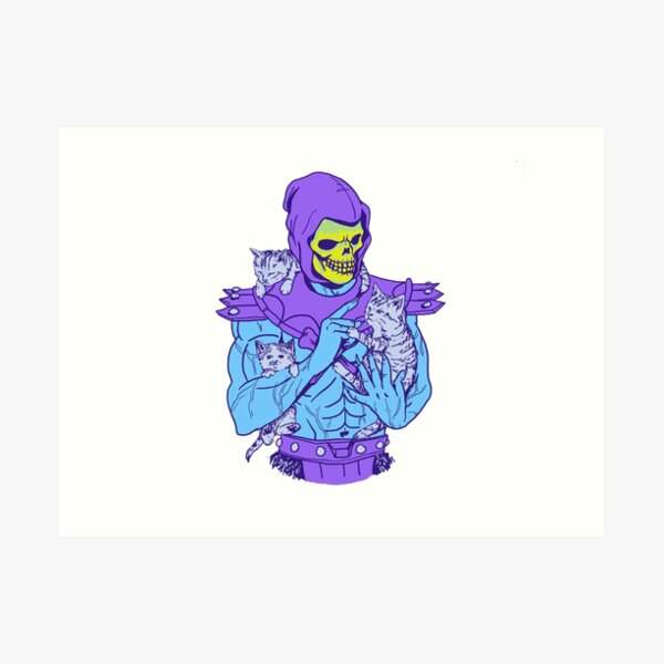 skeletor pop art