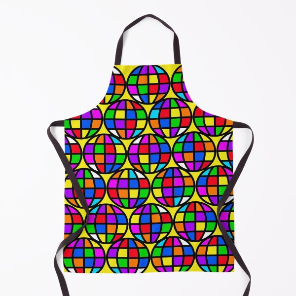 Aperçu de l'œuvre Grille de globes de couleur patchwork créée et vendue par ShoaffBallanger.
