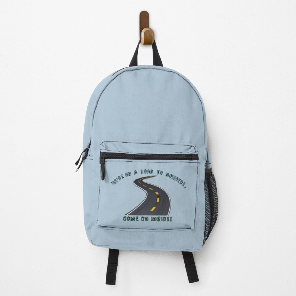 We're On A Road To Nowhere - Talking Heads Design Backpack