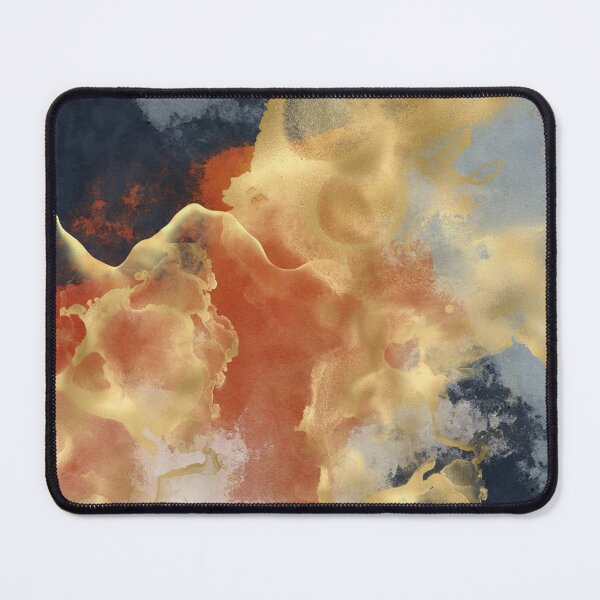 Item preview, Textured Colorful Abstract Marble Art Work designed and sold by meggydesigns.