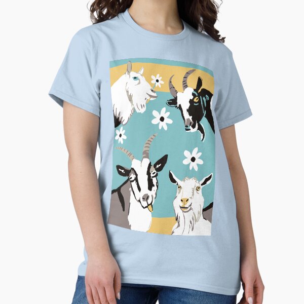 Item preview, Goats in blue and yellow designed and sold by EskTuulispaa.
