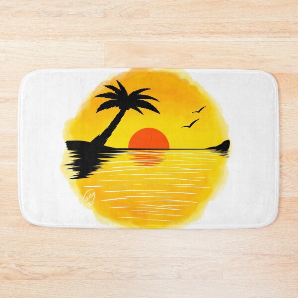 Item preview, Island Sunset designed and sold by LucyGraphics.
