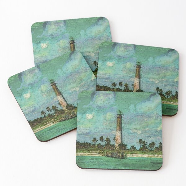 Item preview, Old Florida Lighthouse and Nautical Charts Design 001 designed and sold by Paul David Wilson.