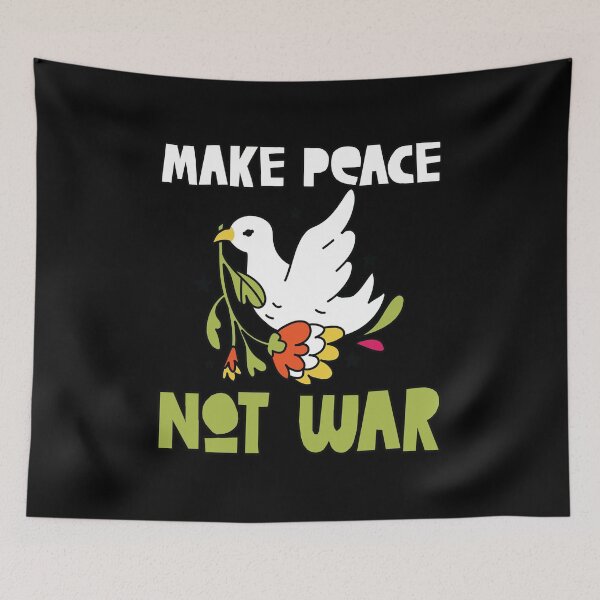 Item preview, Make peace not war designed and sold by tagmecool.