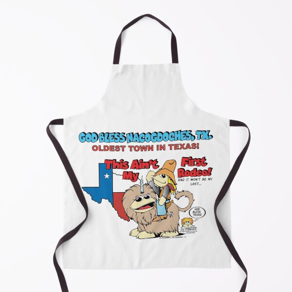Item preview, Cowboy Clamkin Cartoon - God Bless Nacogdoches, Texas.  designed and sold by Bruce Ingrassia.