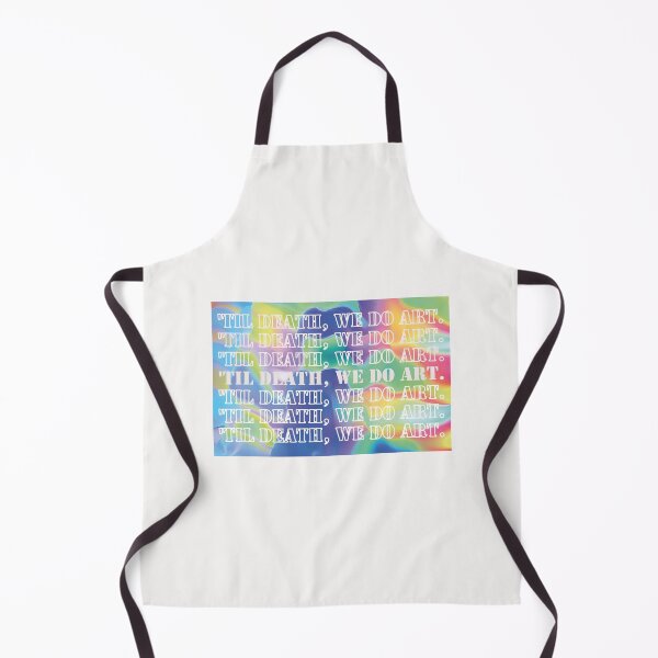 Item preview,  'Til Death, we do art.colorful background. Artist. designed and sold by TZBINOU.