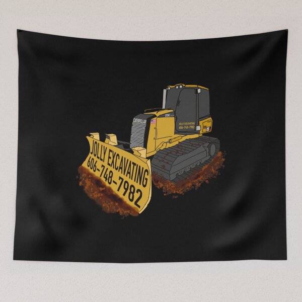 Item preview, Excavator T-ShirtJolly Excavating Design T-Shirt_by SS Design_ designed and sold by shophop12.
