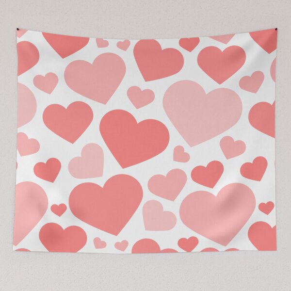 Item preview, Heart, Hearts, Lots of Pink Hearts Pattern designed and sold by Moyanana.