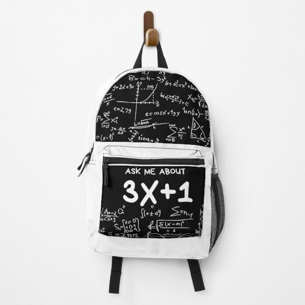 Item preview, Ask Me About 3x+1 Merchandise designed and sold by Happy-Ai.