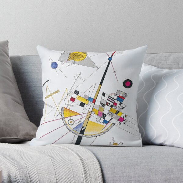 Kandinsky Modern Art Pillows & Cushions for Sale