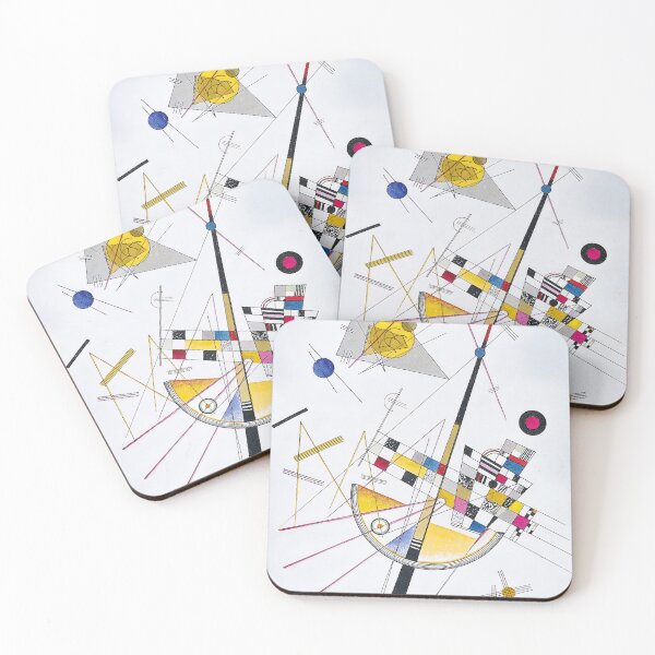 Item preview, Delicate Tension by Wassily Kandinsky designed and sold by AestheticsXarts.
