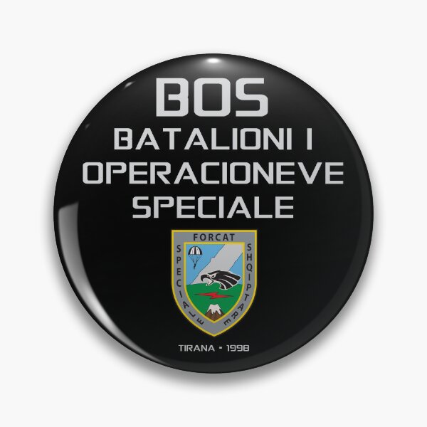 Item preview, BOS Albania Special Forces Operations Albanian Veteran #1956 designed and sold by Rare-Militia.