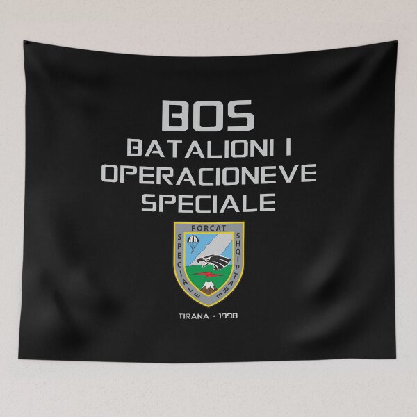 Item preview, BOS Albania Special Forces Operations Albanian Veteran #1956 designed and sold by Rare-Militia.