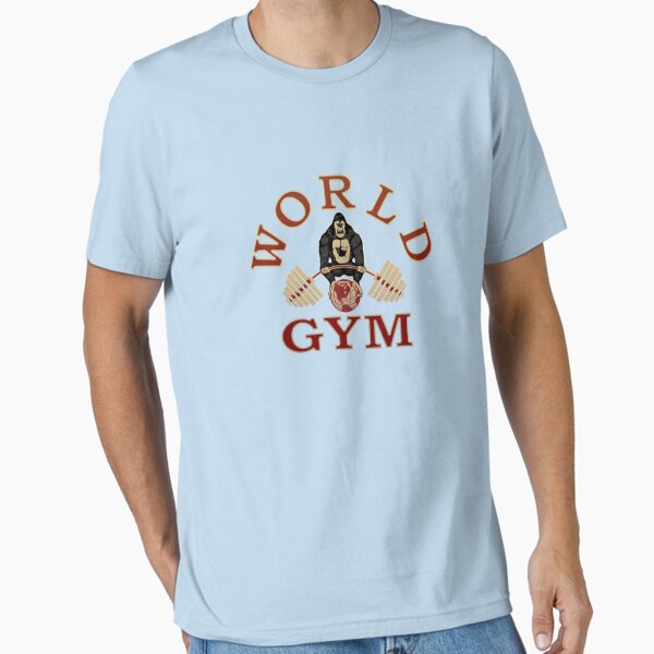 Item preview, World Gym Gorilla  Essential T-Shirt designed and sold by JonFaupel.