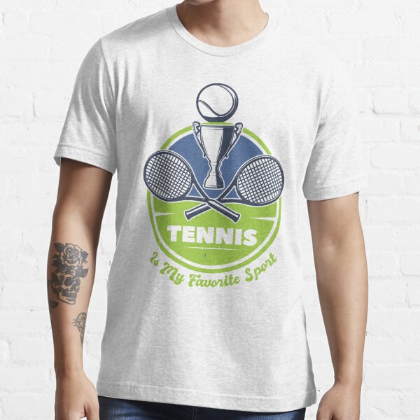 Tennis Is My Racket Funny Sayings Cool T Shirt