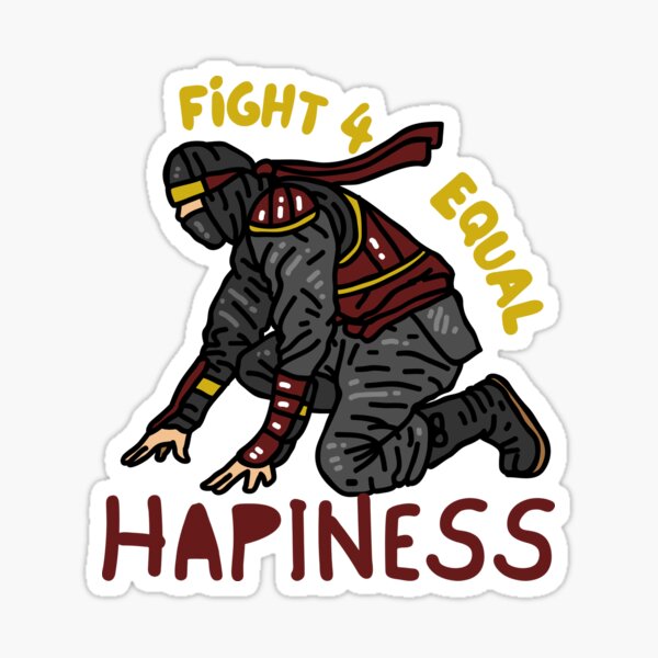 Item preview, fight for equal hapiness designed and sold by selfesteeem.