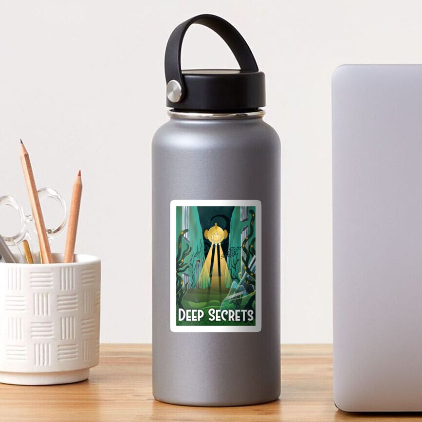 The Junket Podcast: Maelstrom Arc 3 Poster - Deep Secrets Sticker