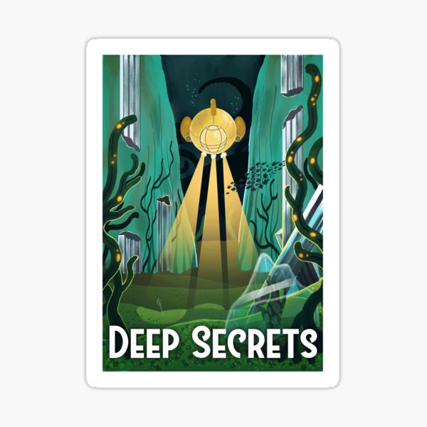 The Junket Podcast: Maelstrom Arc 3 Poster - Deep Secrets Sticker
