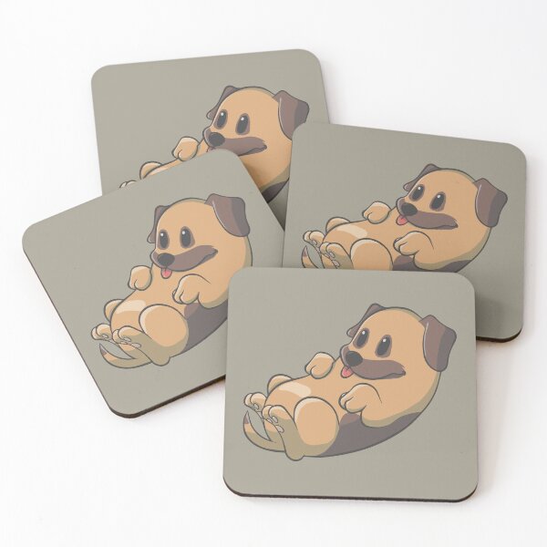 Item preview, Cute border terrier relaxing designed and sold by AniBeanz.