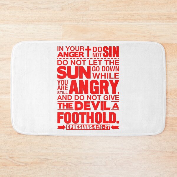 Item preview, Ephesians 4:26-27 In Your Anger Do Not Sin designed and sold by plushism.