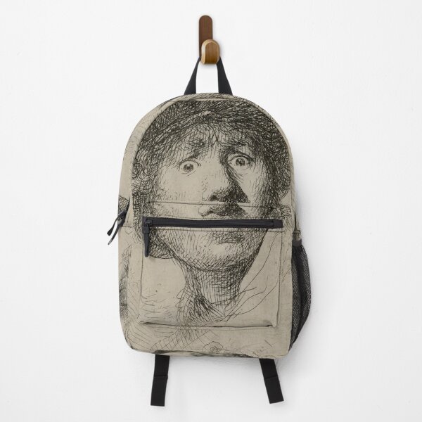 Item preview, Self-portrait with beret, wide-eyed by Rembrandt van Rijn designed and sold by AestheticsXarts.