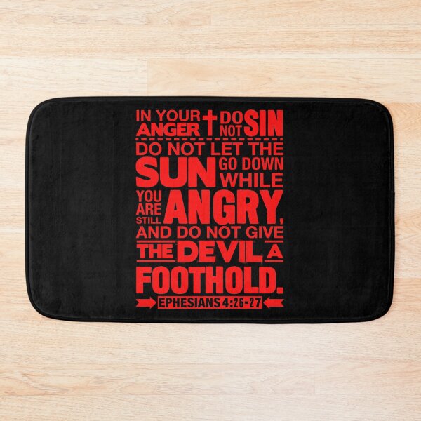 Item preview, Ephesians 4:26-27 In Your Anger Do Not Sin designed and sold by plushism.
