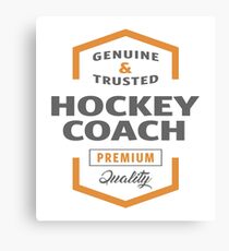 Hockey Coach Canvas Print