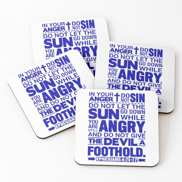 Item preview, Ephesians 4:26-27 In Your Anger Do Not Sin designed and sold by plushism.